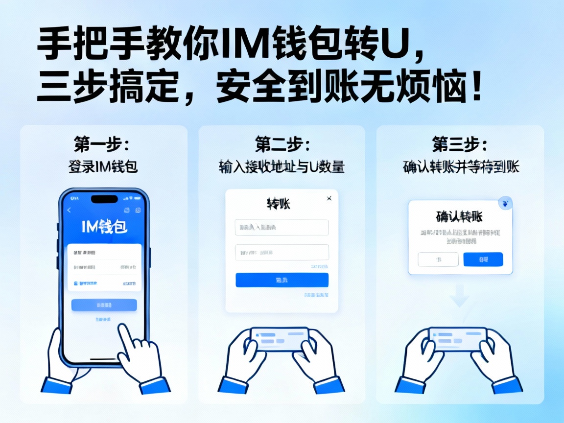 手把手教你IM钱包转U，三步搞定，安全到账无烦恼！