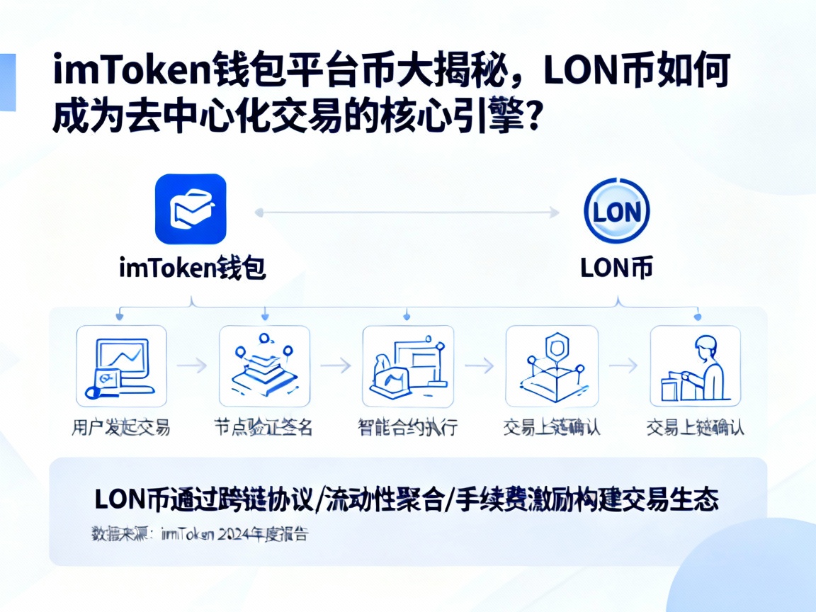 imToken钱包平台币大揭秘，LON币如何成为去中心化交易的核心引擎？