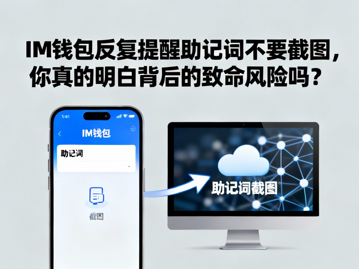 IM钱包反复提醒助记词不要截图，你真的明白背后的致命风险吗？