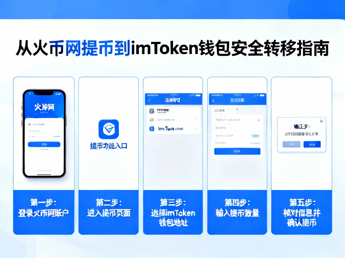 从火币网提币到imToken钱包，一步步教你安全转移数字资产