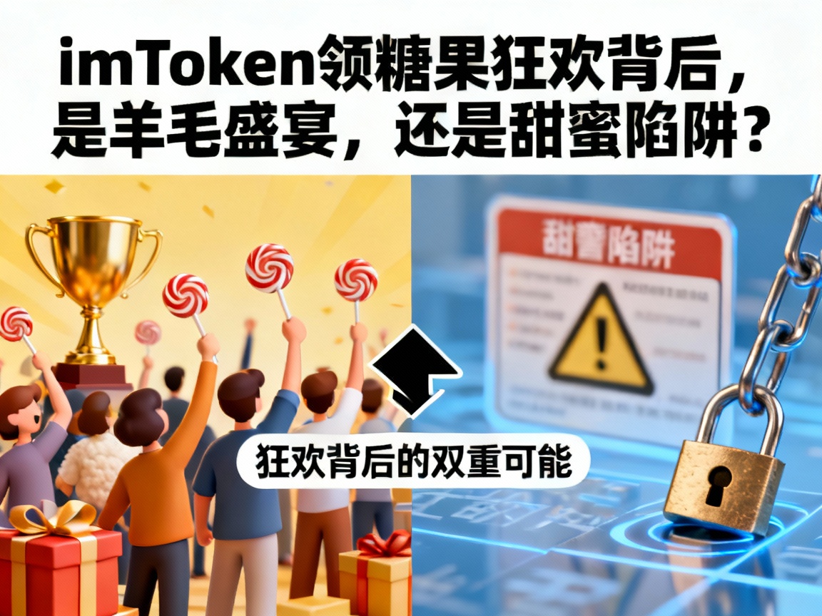imToken领糖果狂欢背后，是羊毛盛宴，还是甜蜜陷阱？