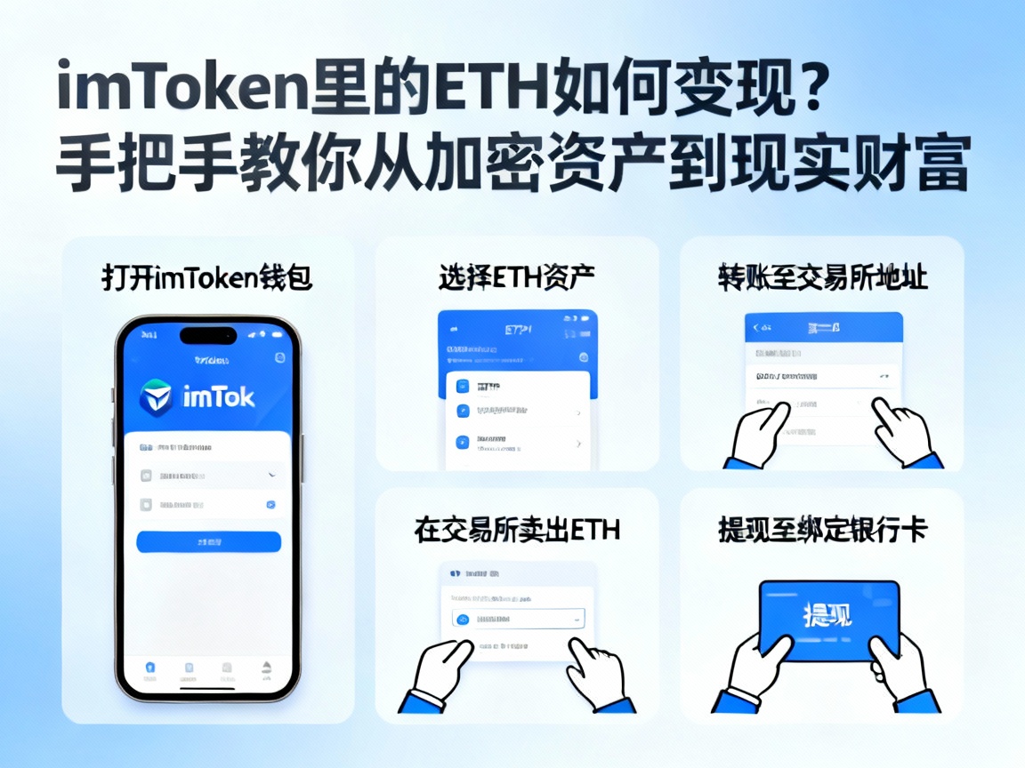 imToken里的ETH如何变现？手把手教你从加密资产到现实财富