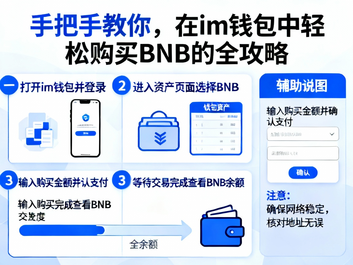 手把手教你，在im钱包中轻松购买BNB的全攻略