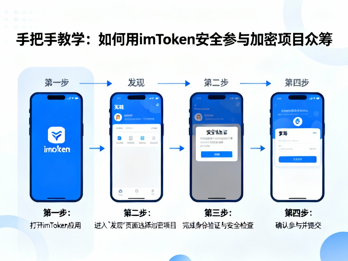 手把手教学，如何用imToken安全参与加密项目众筹