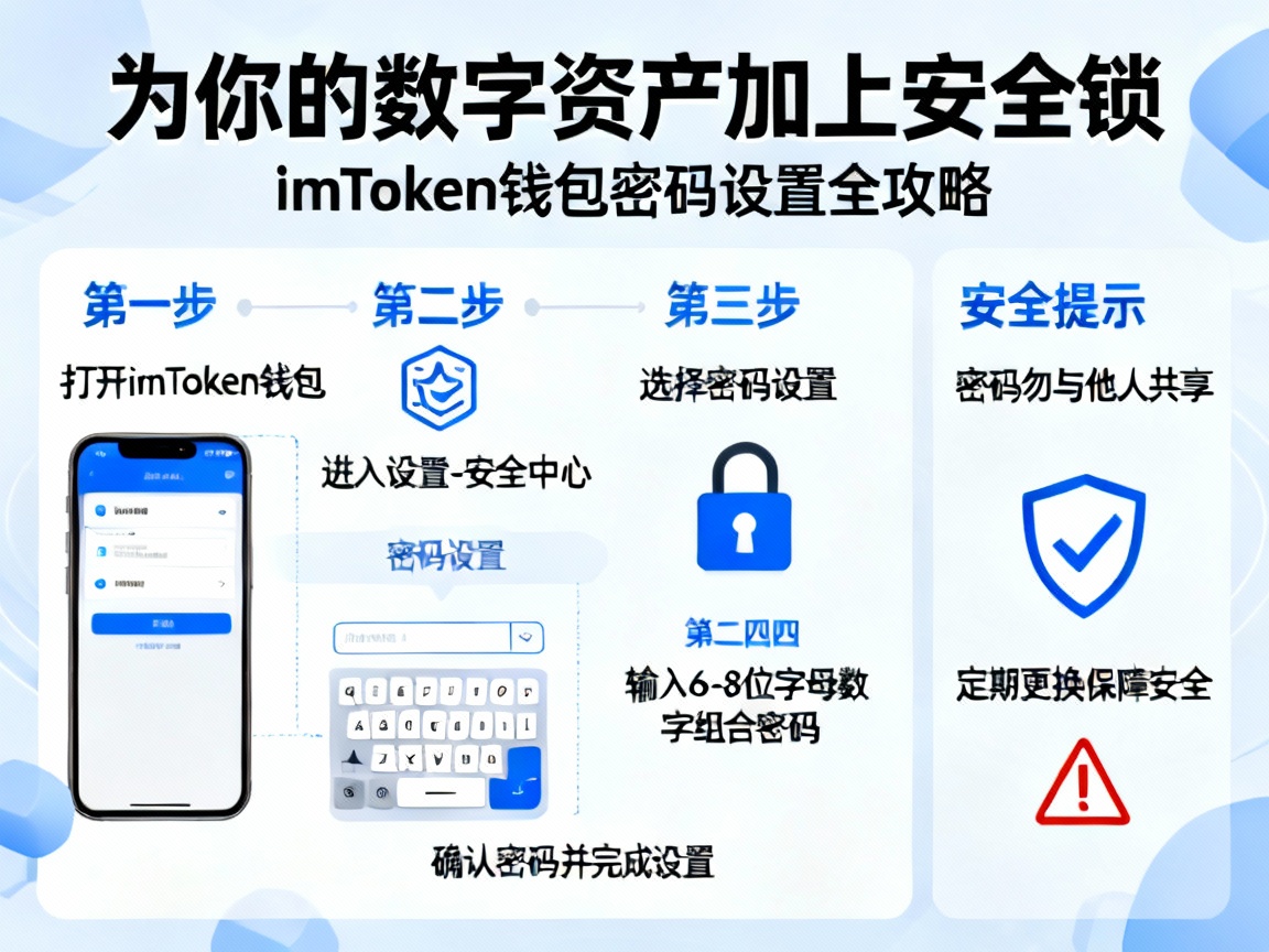 为你的数字资产加上安全锁，imToken钱包密码设置全攻略