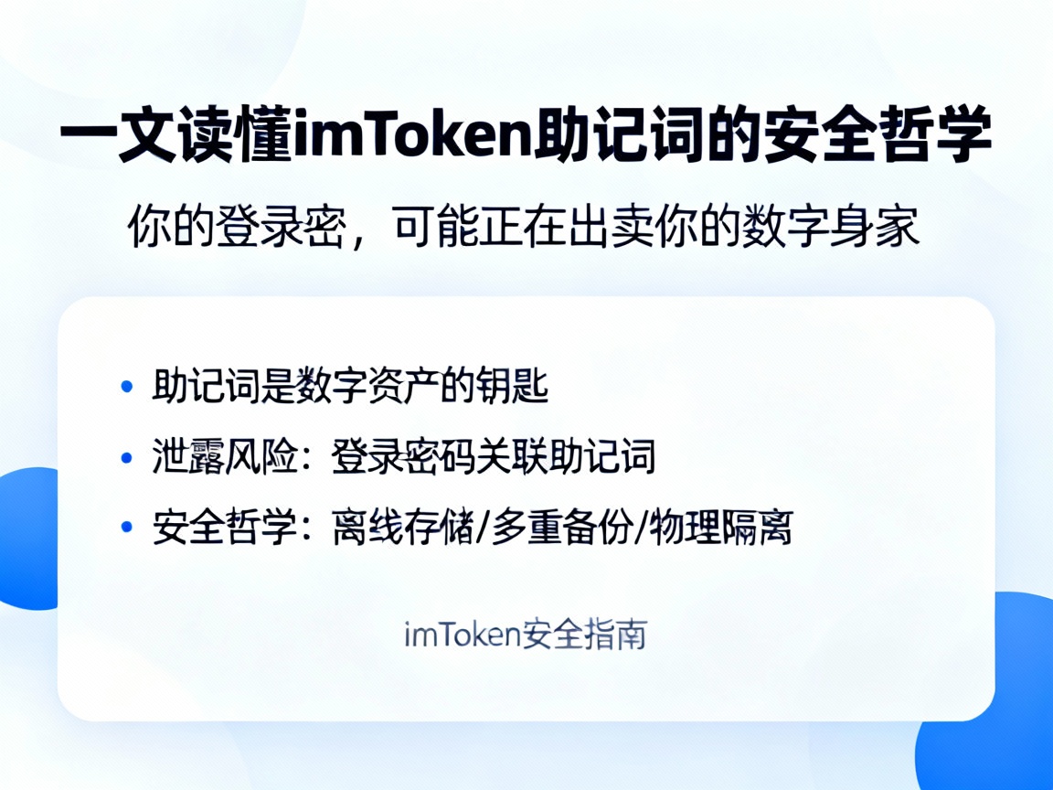你的登录密，可能正在出卖你的数字身家，一文读懂imToken助记词的安全哲学