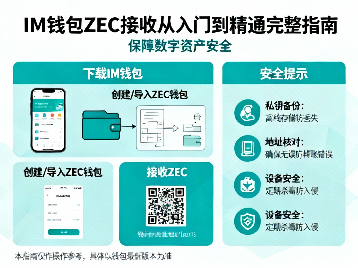 IM钱包收到ZEC，从入门到精通的完整指南，保障你的数字资产安全