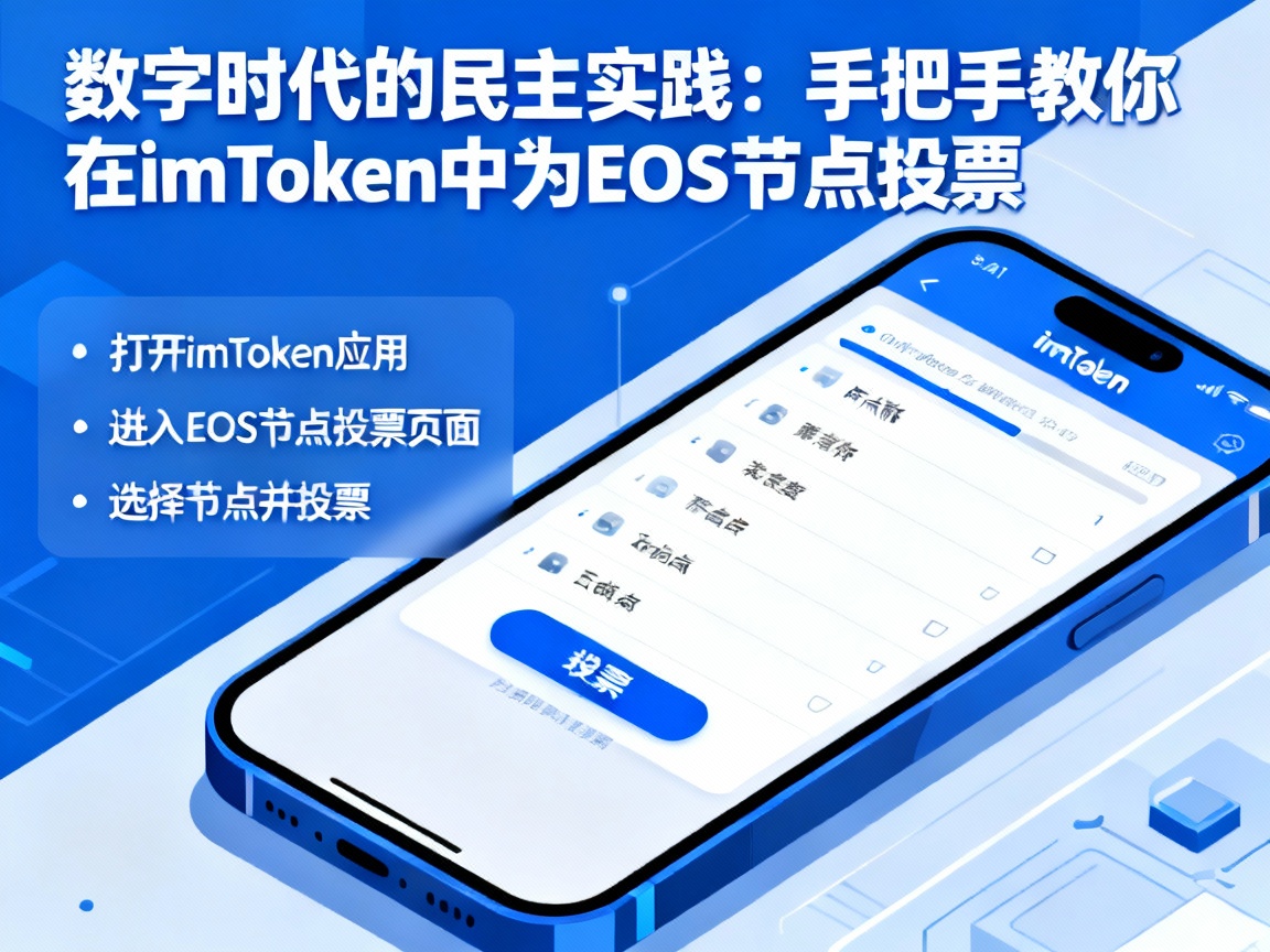 数字时代的民主实践，手把手教你在imToken中为EOS节点投票