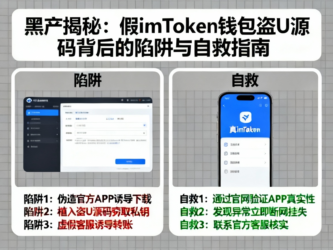黑产揭秘，假imToken钱包盗U源码背后的陷阱与自救指南