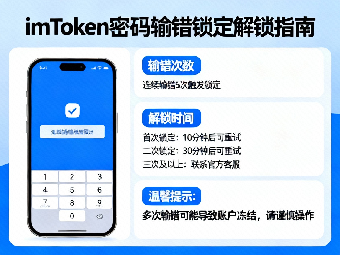 imToken密码输错锁定了？别慌，官方解锁时间全解析