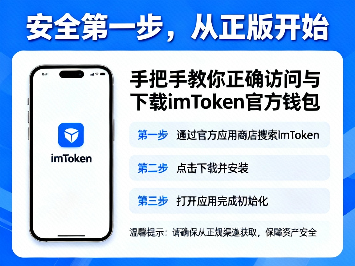 安全第一步，从正版开始，手把手教你正确访问与下载 imToken 官方钱包