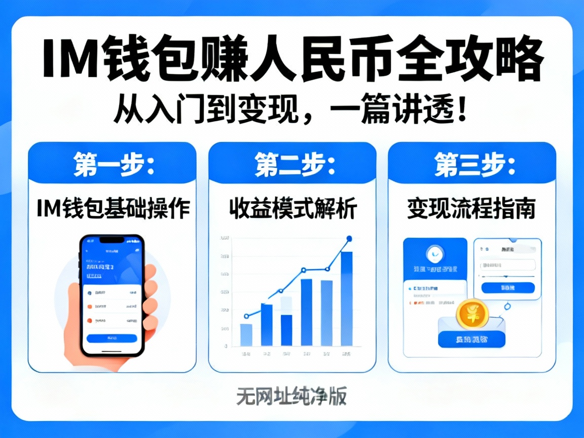 IM钱包赚人民币全攻略，从入门到变现，一篇讲透！