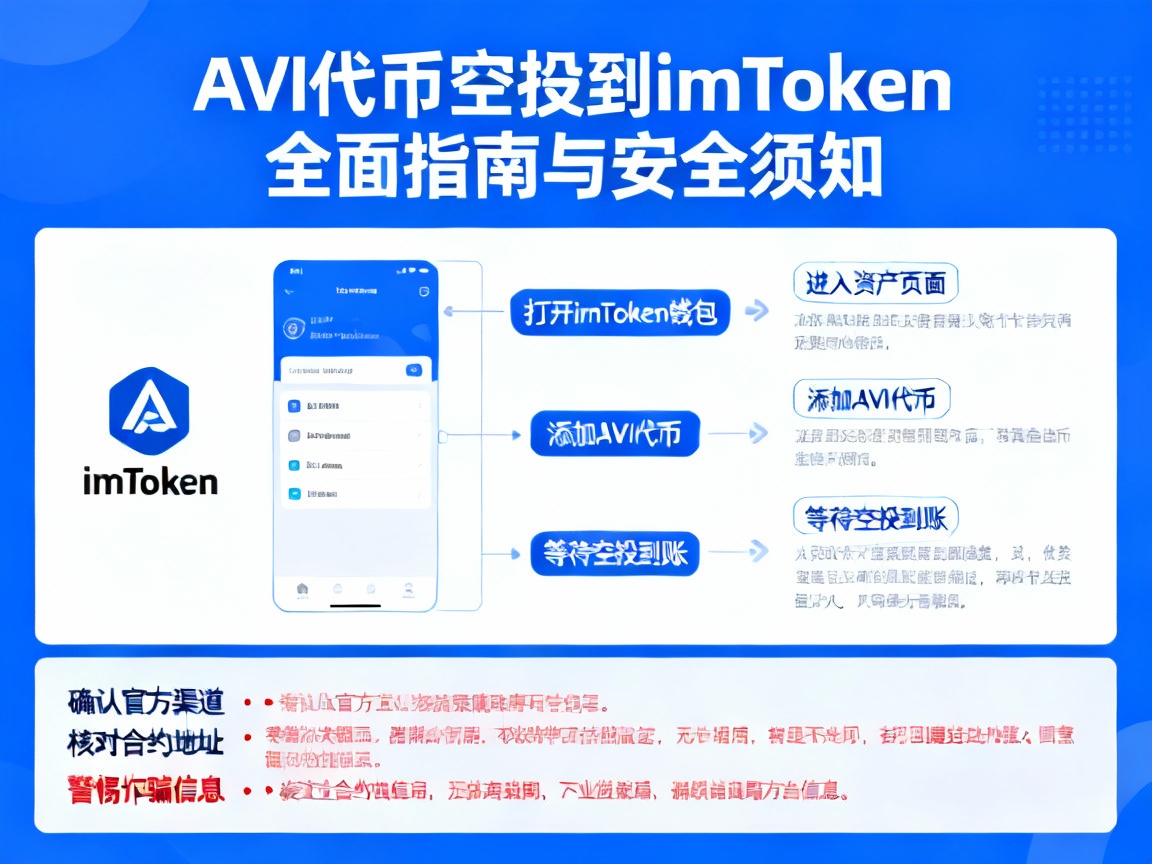 AVI代币空投到imToken，全面指南与安全须知