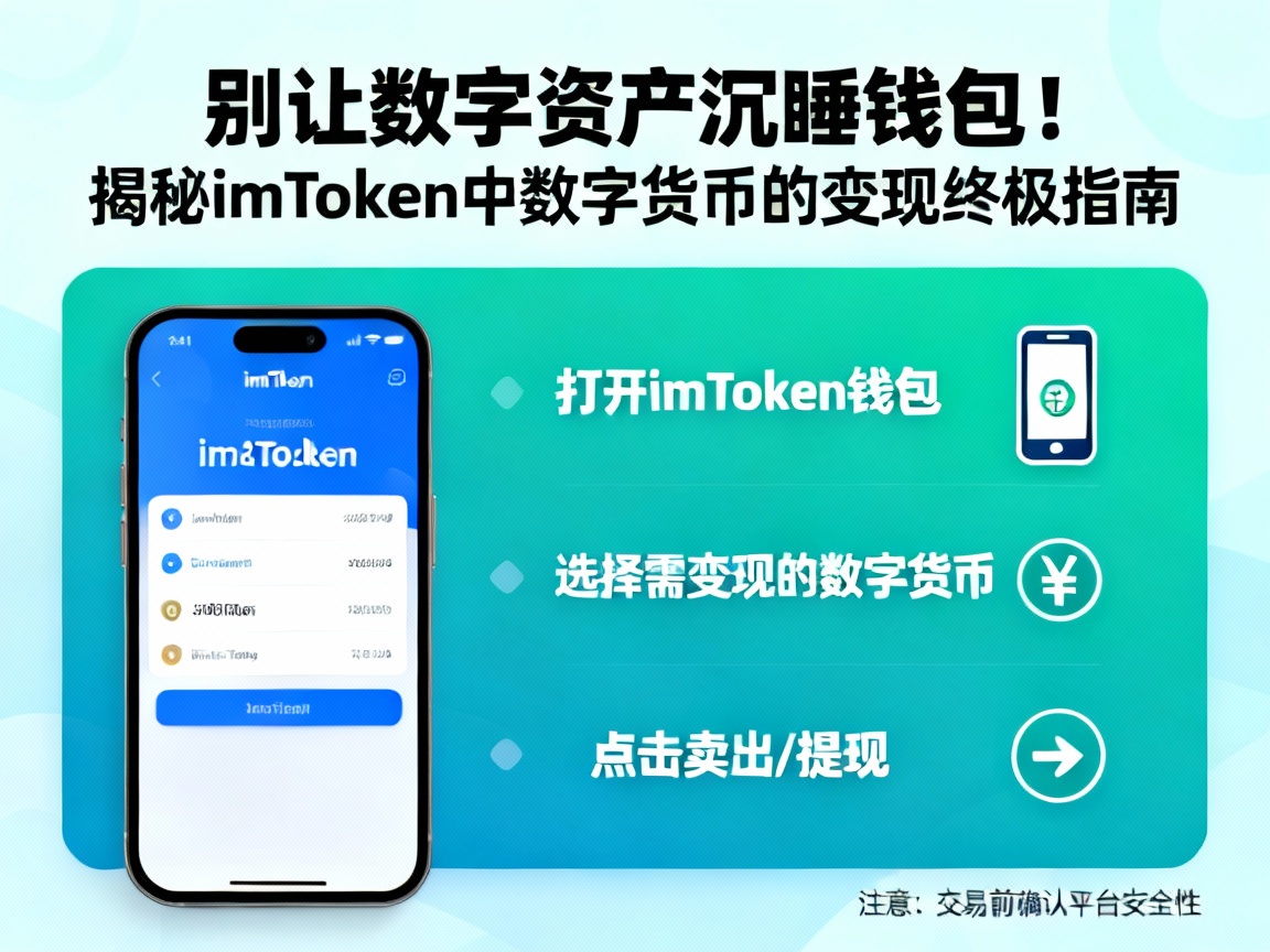 别让数字资产沉睡钱包！揭秘imToken中数字货币的变现终极指南