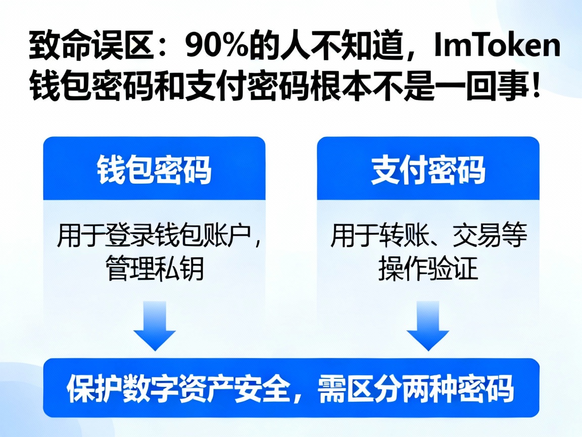 致命误区，90%的人不知道，ImToken钱包密码和支付密码根本不是一回事！