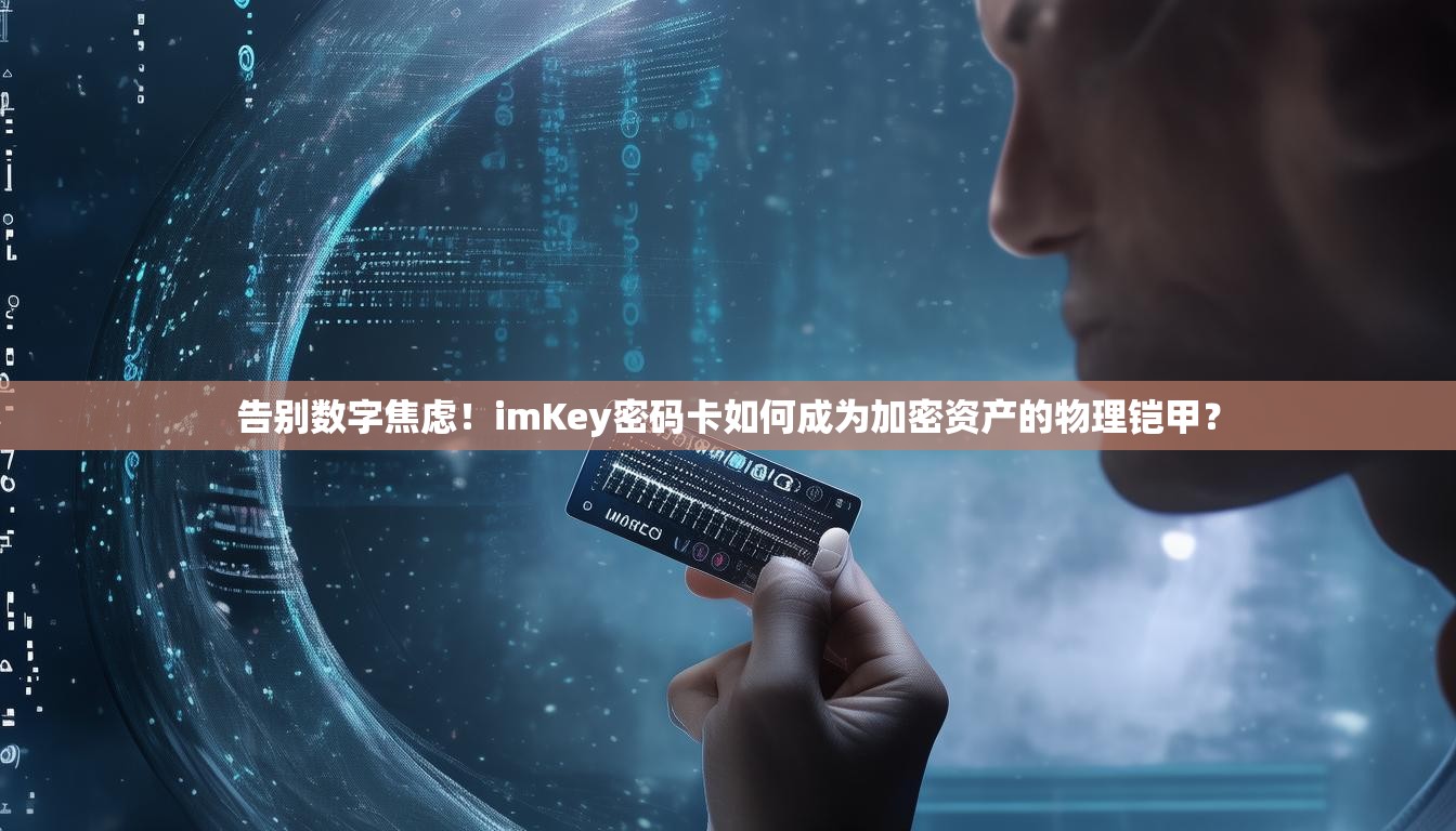 告别数字焦虑！imKey密码卡如何成为加密资产的物理铠甲？