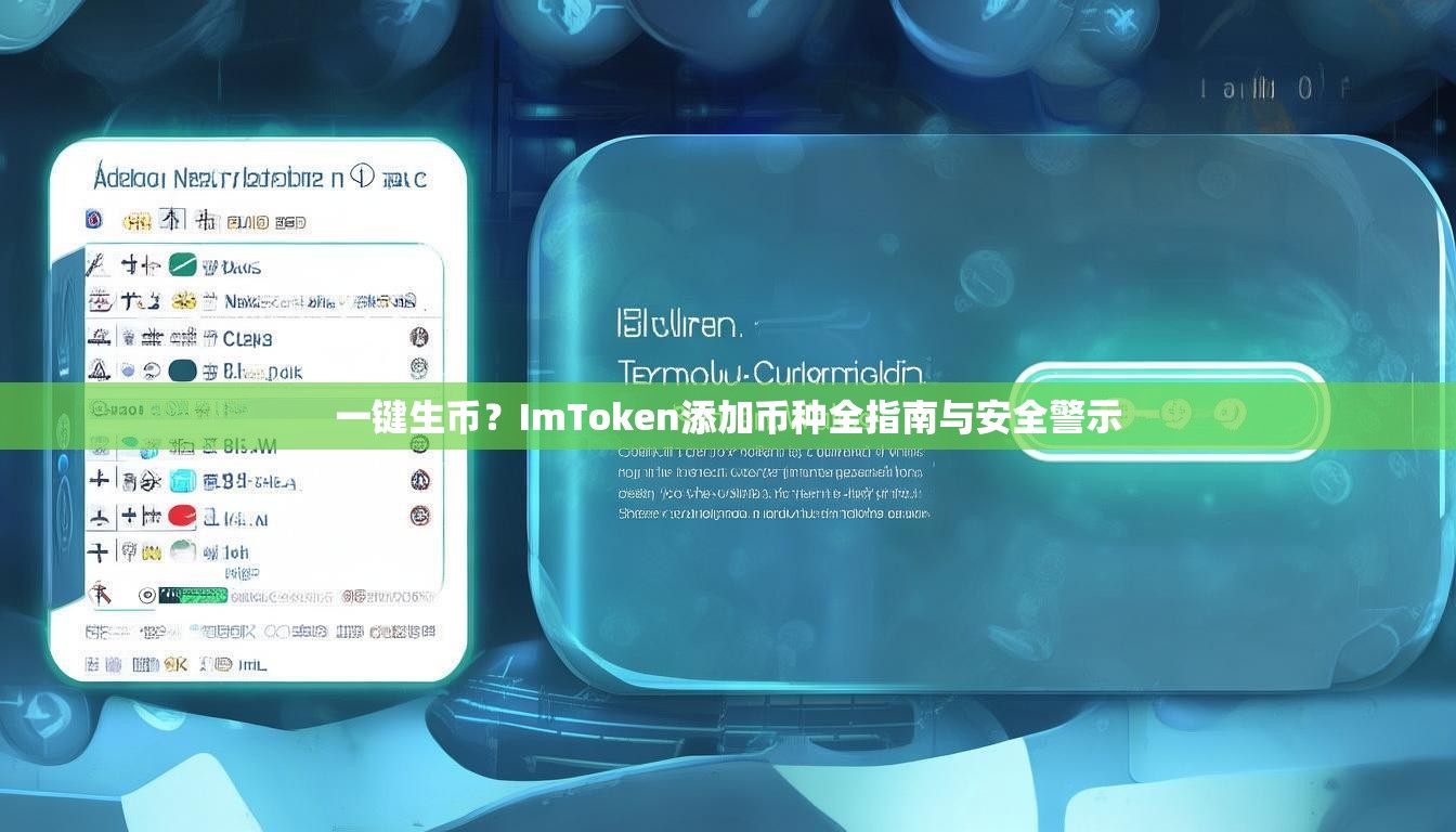 一键生币？ImToken添加币种全指南与安全警示