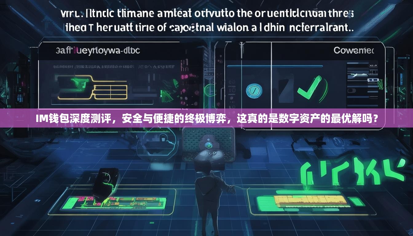 IM钱包深度测评，安全与便捷的终极博弈，这真的是数字资产的最优解吗？