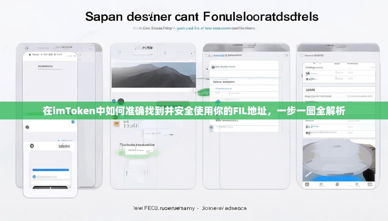 在imToken中如何准确找到并安全使用你的FIL地址，一步一图全解析