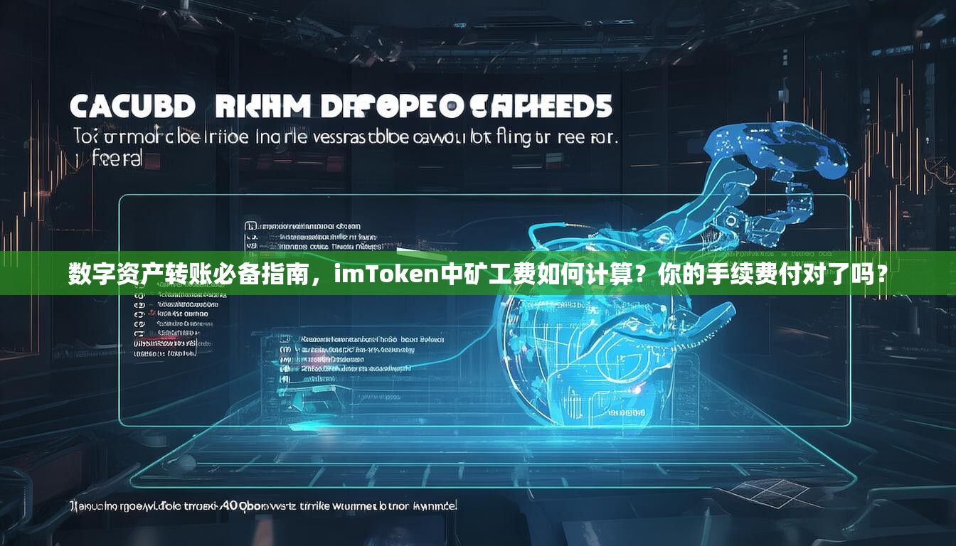 数字资产转账必备指南，imToken中矿工费如何计算？你的手续费付对了吗？