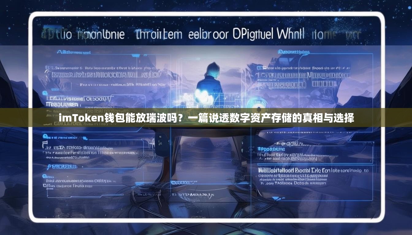imToken钱包能放瑞波吗？一篇说透数字资产存储的真相与选择