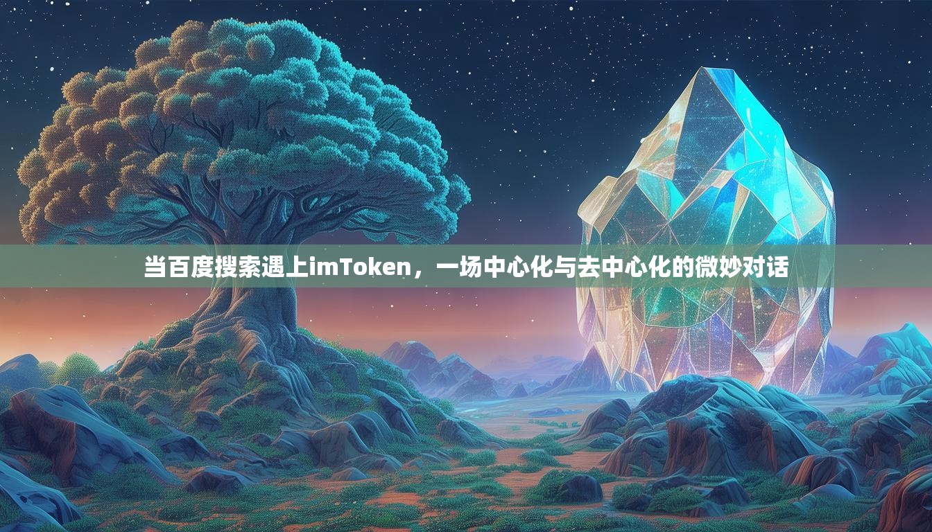 当百度搜索遇上imToken，一场中心化与去中心化的微妙对话