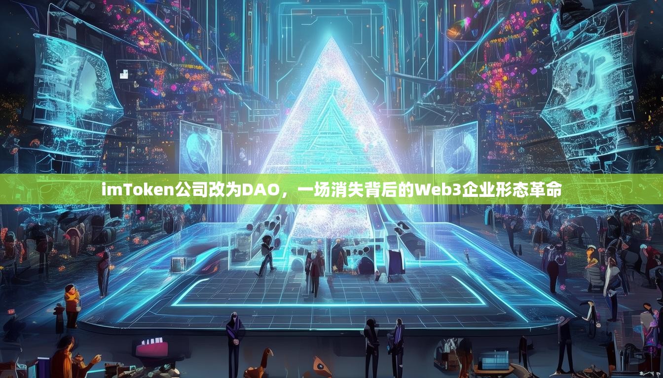 imToken公司改为DAO，一场消失背后的Web3企业形态革命