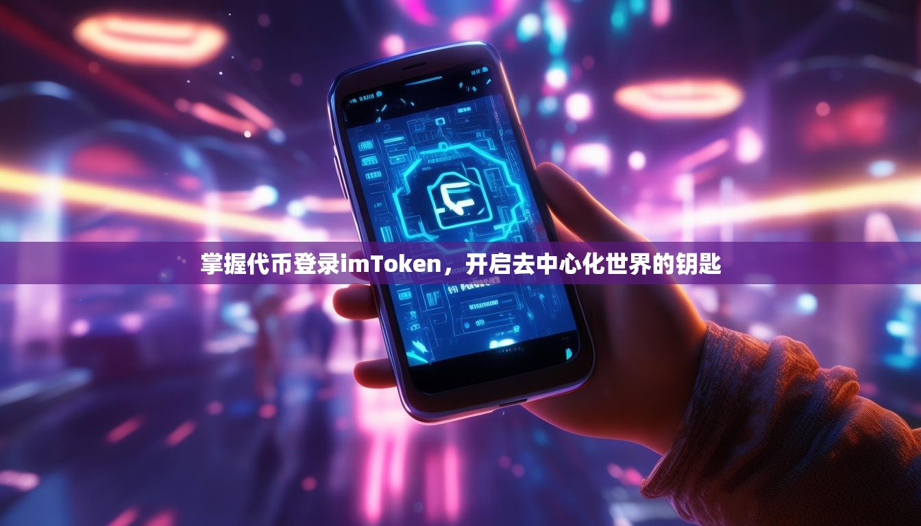 掌握代币登录imToken，开启去中心化世界的钥匙