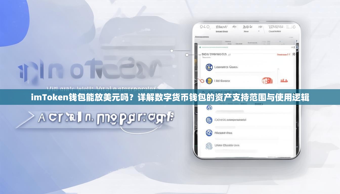 imToken钱包能放美元吗？详解数字货币钱包的资产支持范围与使用逻辑