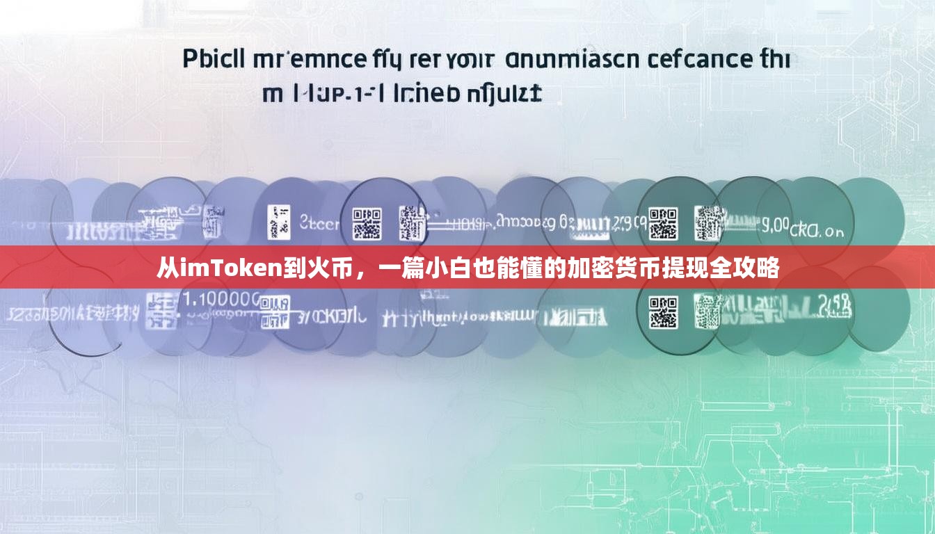 从imToken到火币，一篇小白也能懂的加密货币提现全攻略