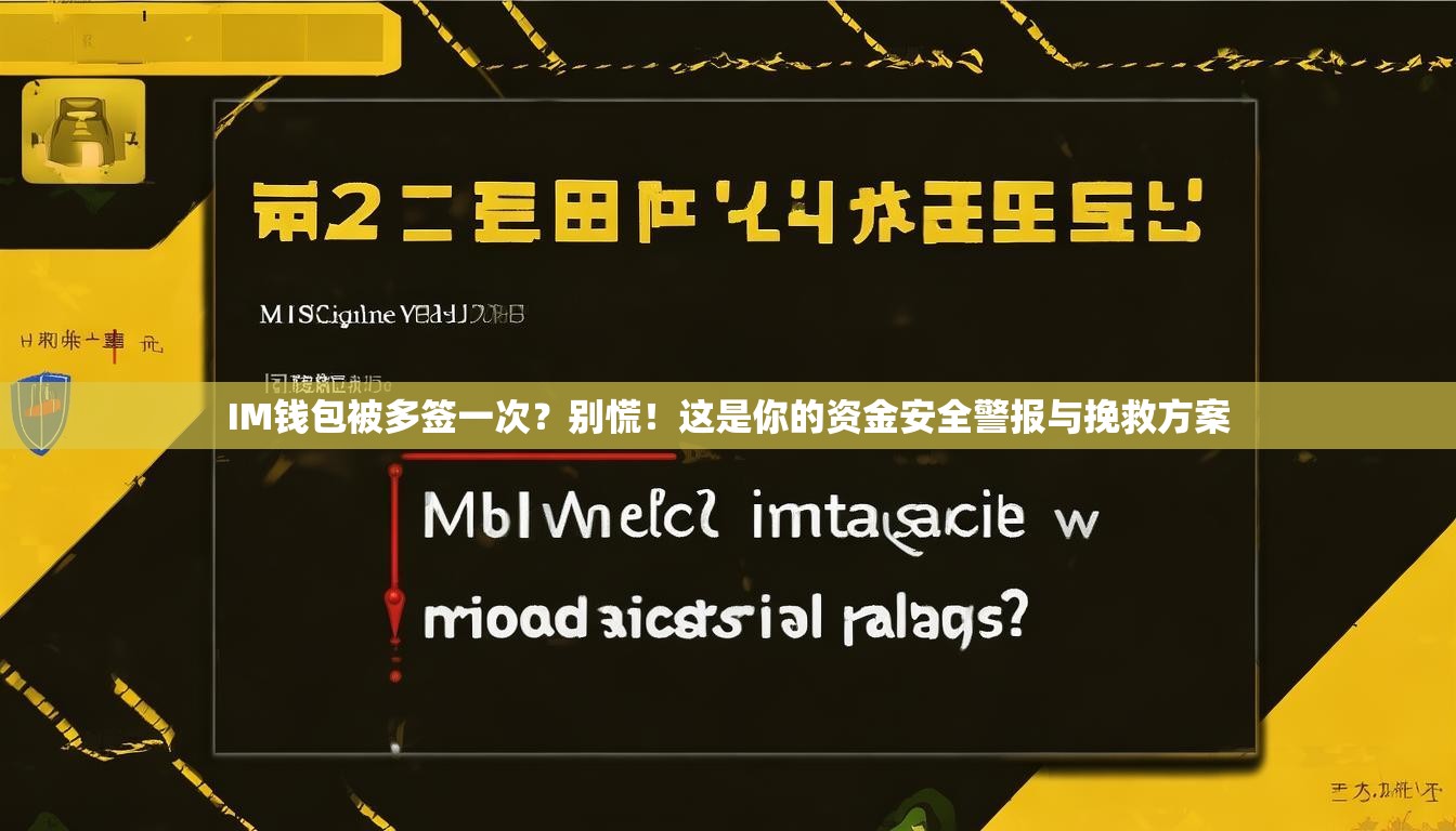 IM钱包被多签一次？别慌！这是你的资金安全警报与挽救方案