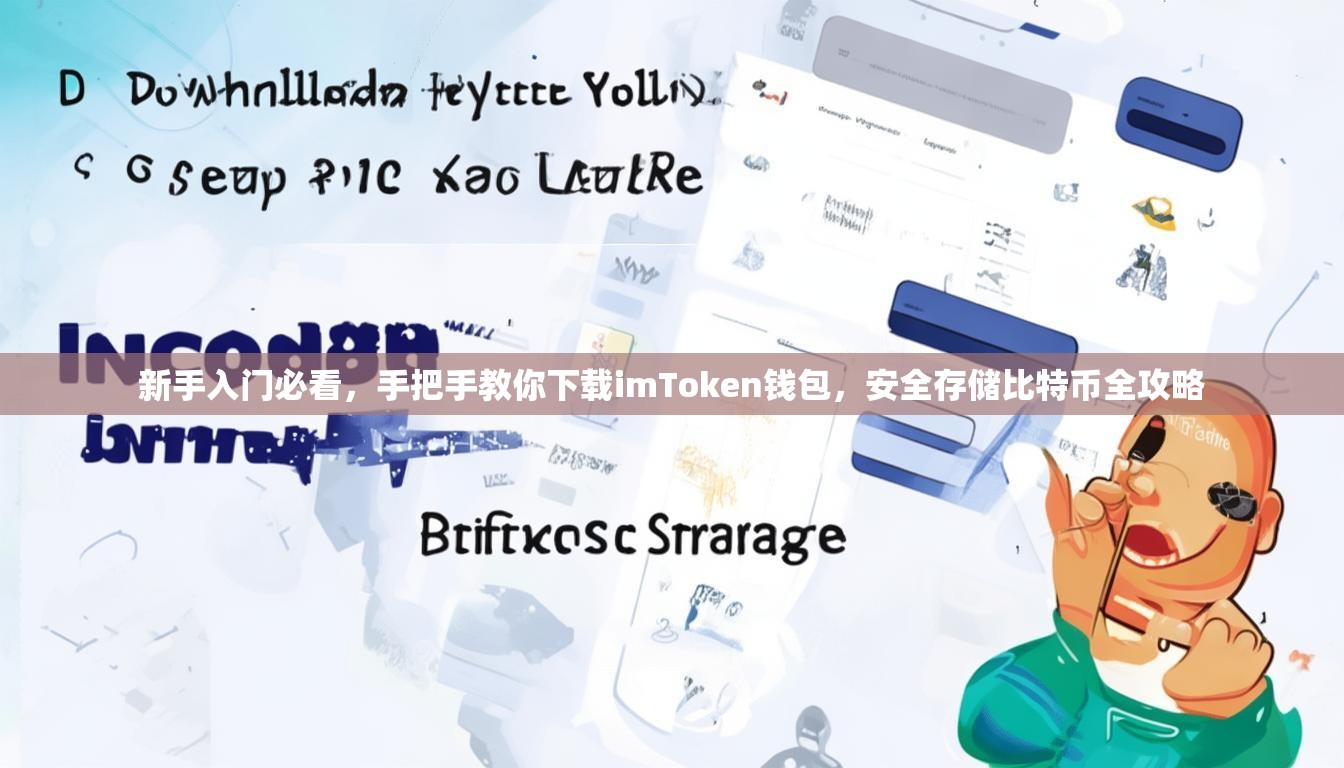 新手入门必看，手把手教你下载imToken钱包，安全存储比特币全攻略