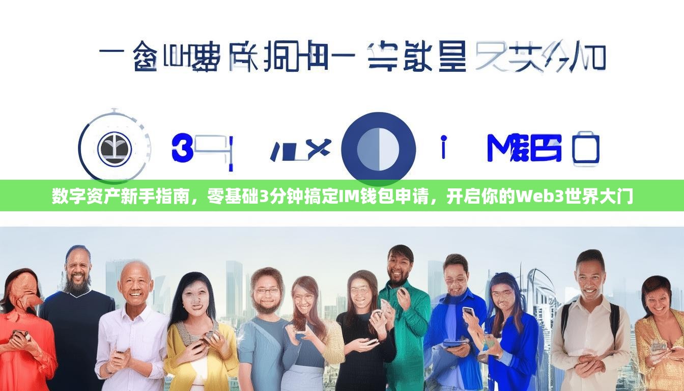 数字资产新手指南，零基础3分钟搞定IM钱包申请，开启你的Web3世界大门