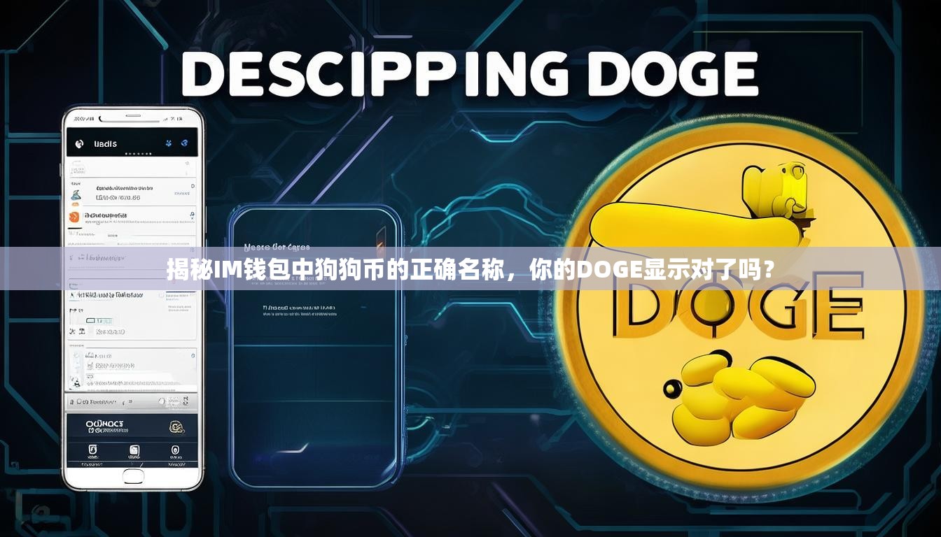 揭秘IM钱包中狗狗币的正确名称，你的DOGE显示对了吗？