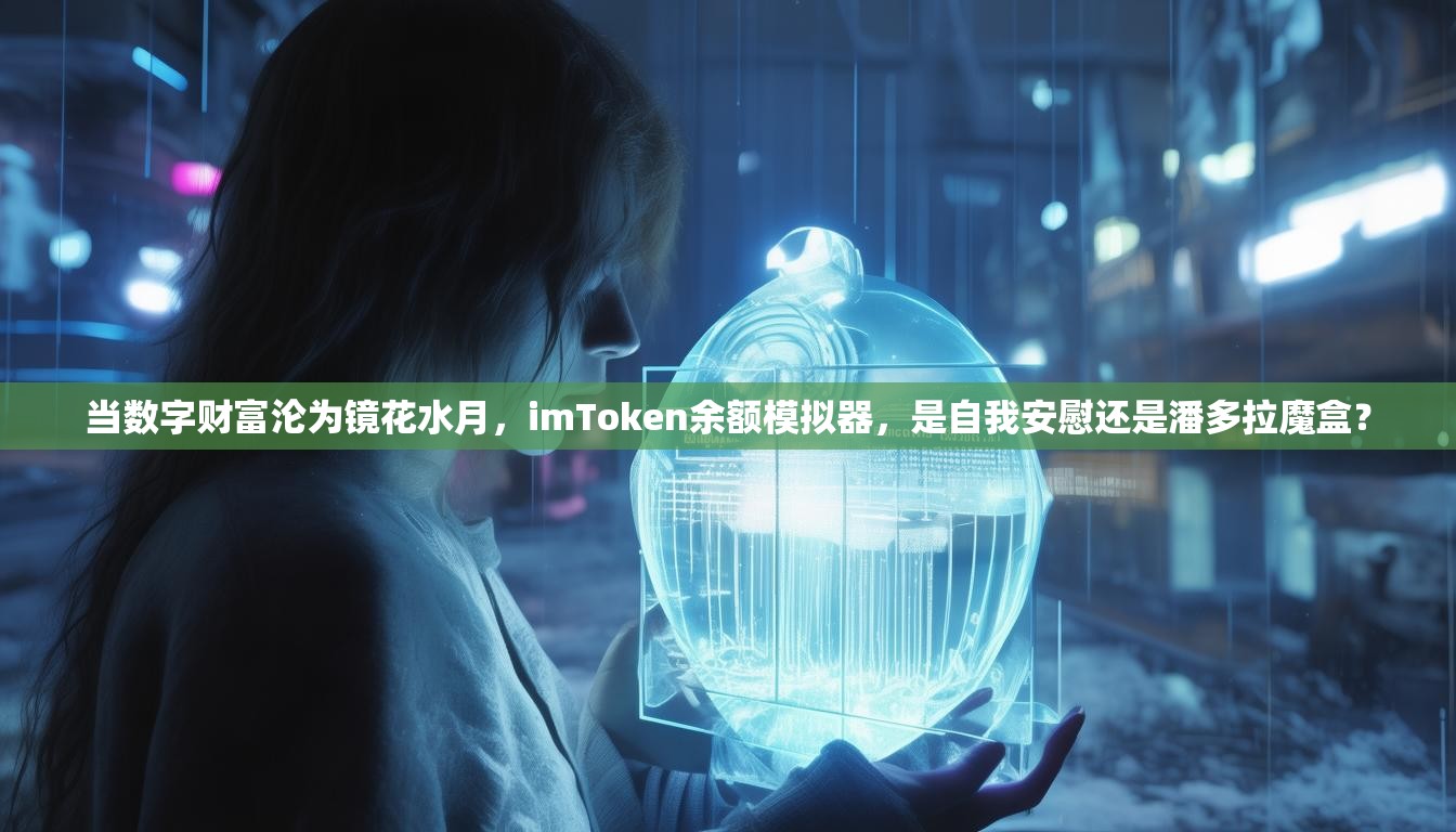 当数字财富沦为镜花水月，imToken余额模拟器，是自我安慰还是潘多拉魔盒？