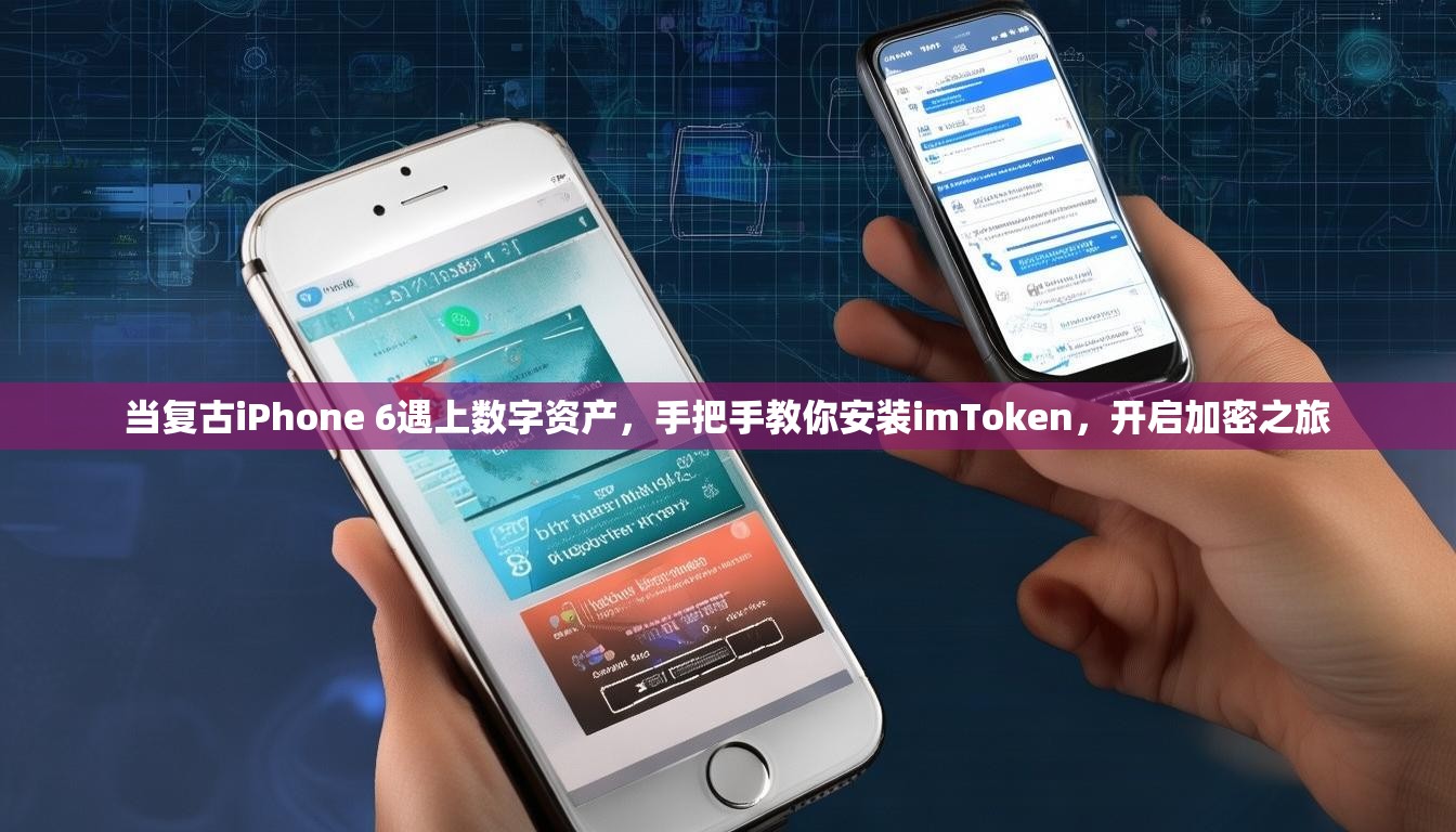 当复古iPhone 6遇上数字资产，手把手教你安装imToken，开启加密之旅