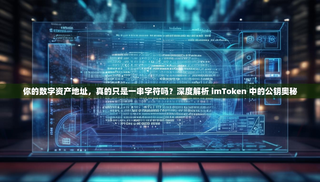 你的数字资产地址，真的只是一串字符吗？深度解析 imToken 中的公钥奥秘
