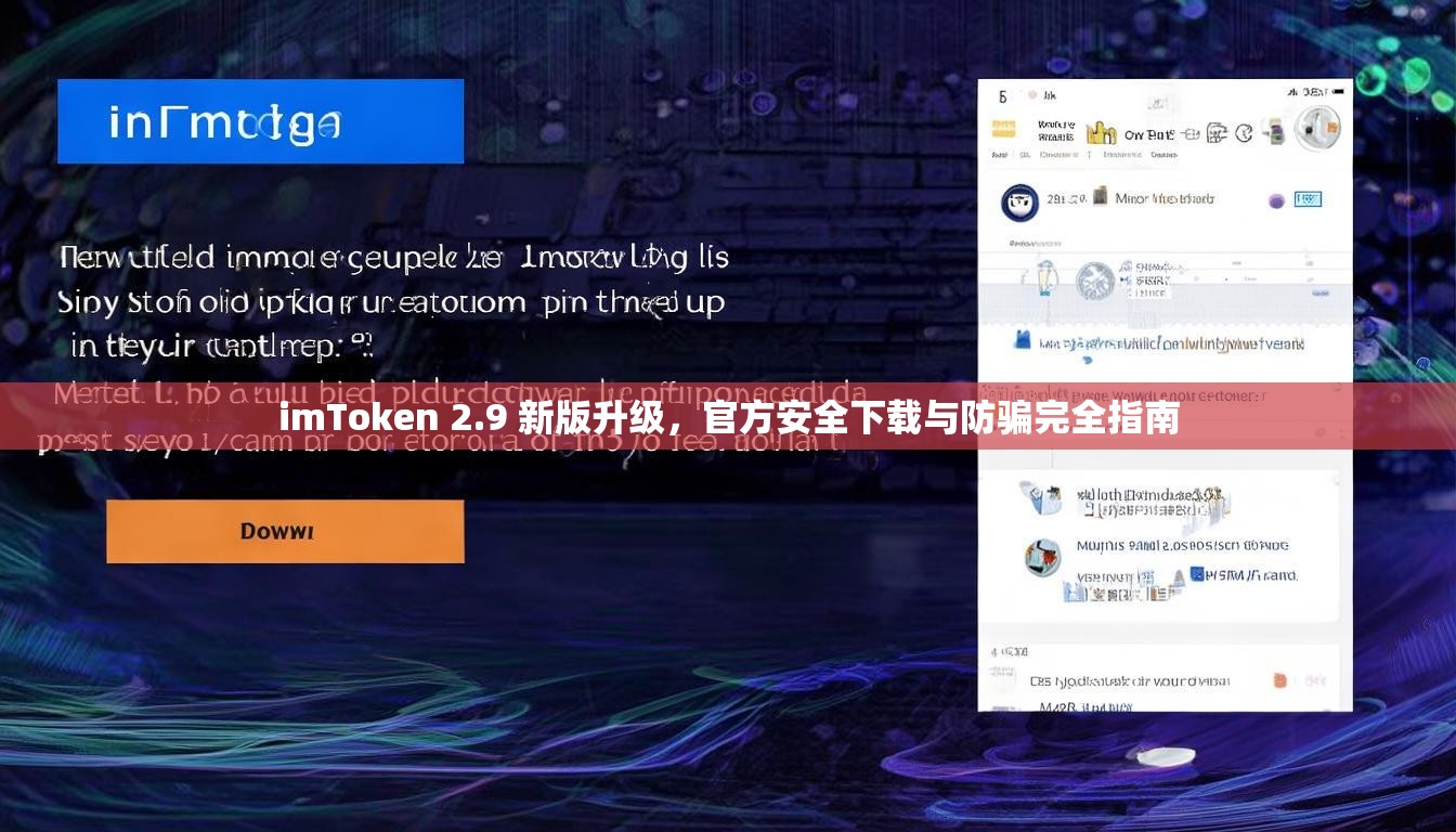 imToken 2.9 新版升级，官方安全下载与防骗完全指南
