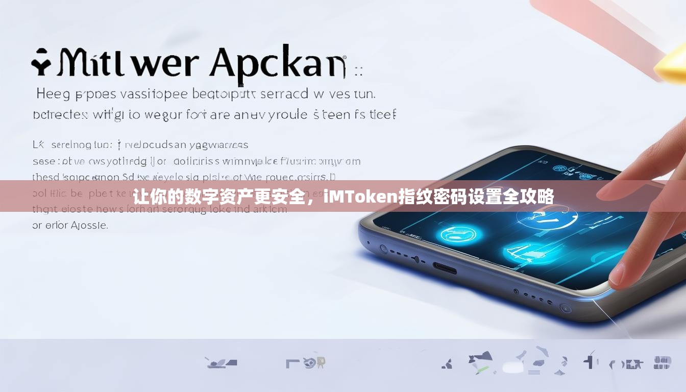 让你的数字资产更安全，iMToken指纹密码设置全攻略