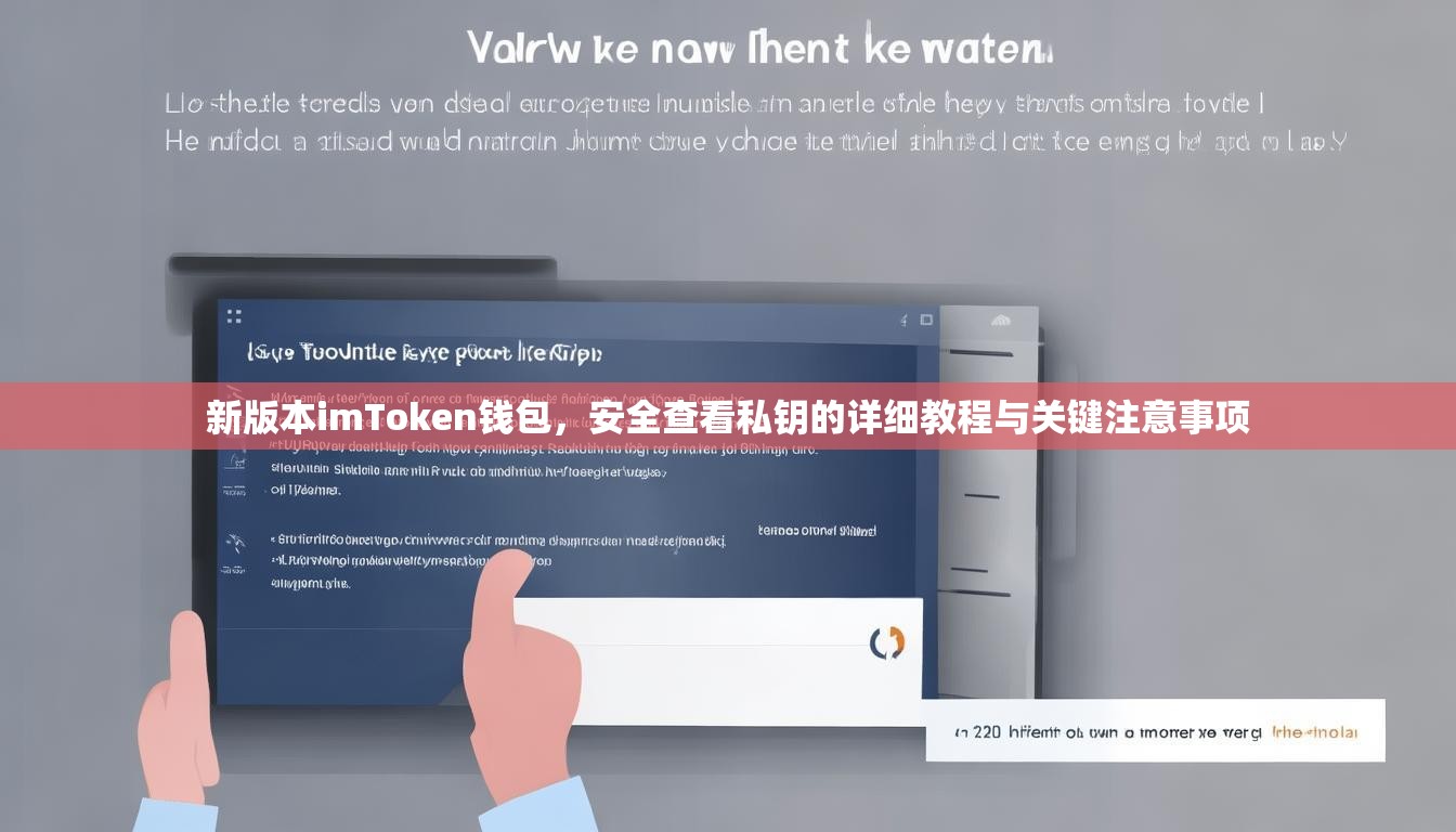 新版本imToken钱包，安全查看私钥的详细教程与关键注意事项