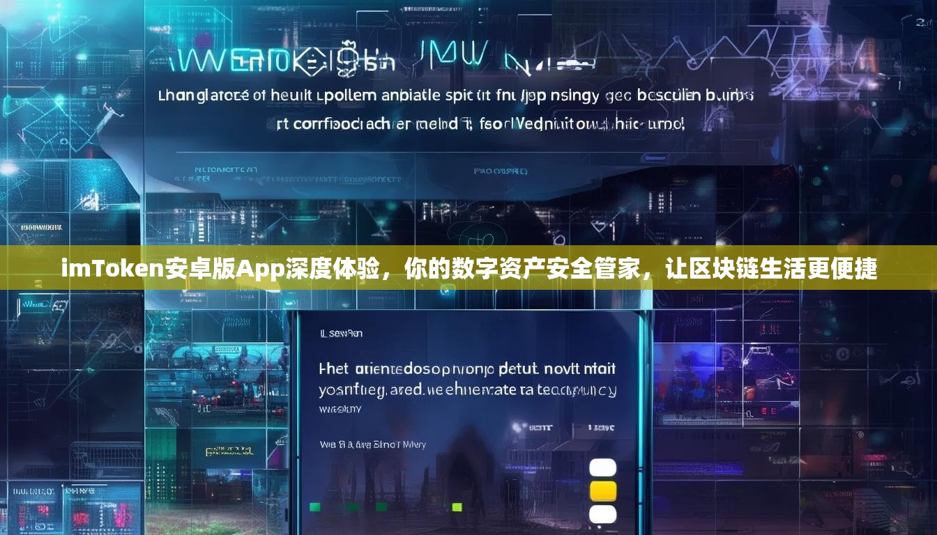 imToken安卓版App深度体验，你的数字资产安全管家，让区块链生活更便捷
