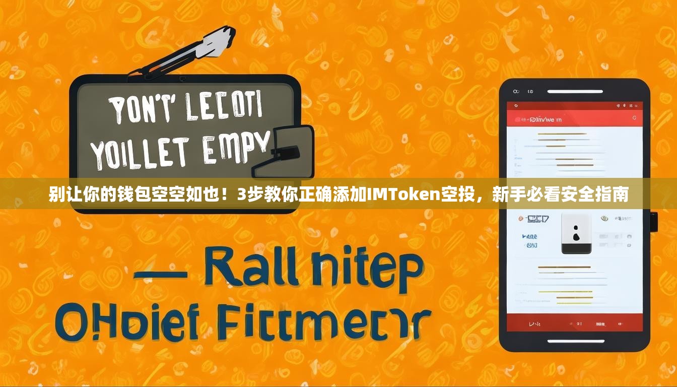 别让你的钱包空空如也！3步教你正确添加IMToken空投，新手必看安全指南