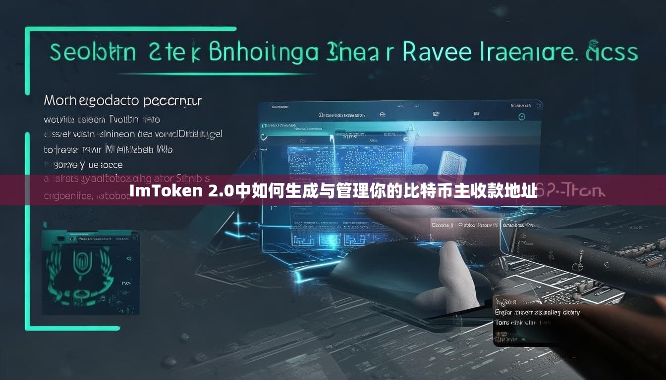 ImToken 2.0中如何生成与管理你的比特币主收款地址