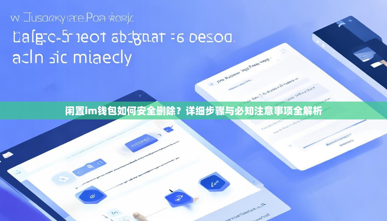 闲置im钱包如何安全删除？详细步骤与必知注意事项全解析