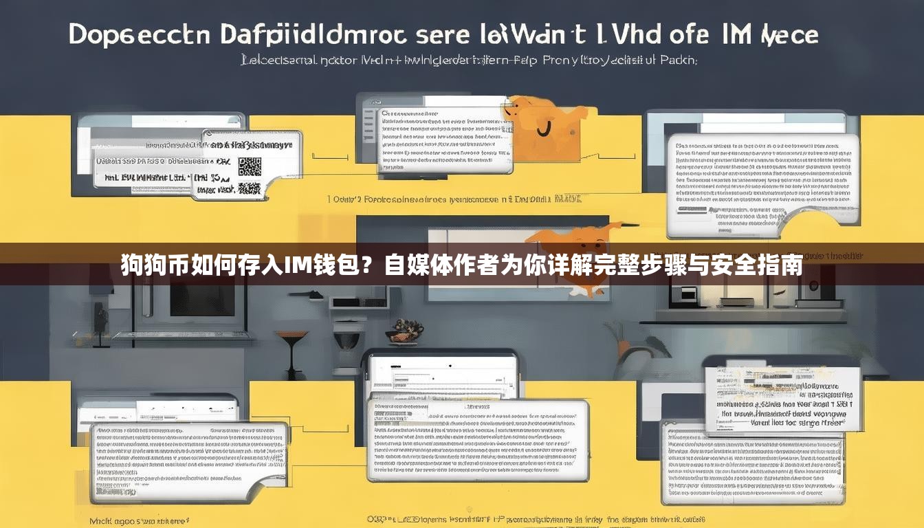 狗狗币如何存入IM钱包？自媒体作者为你详解完整步骤与安全指南