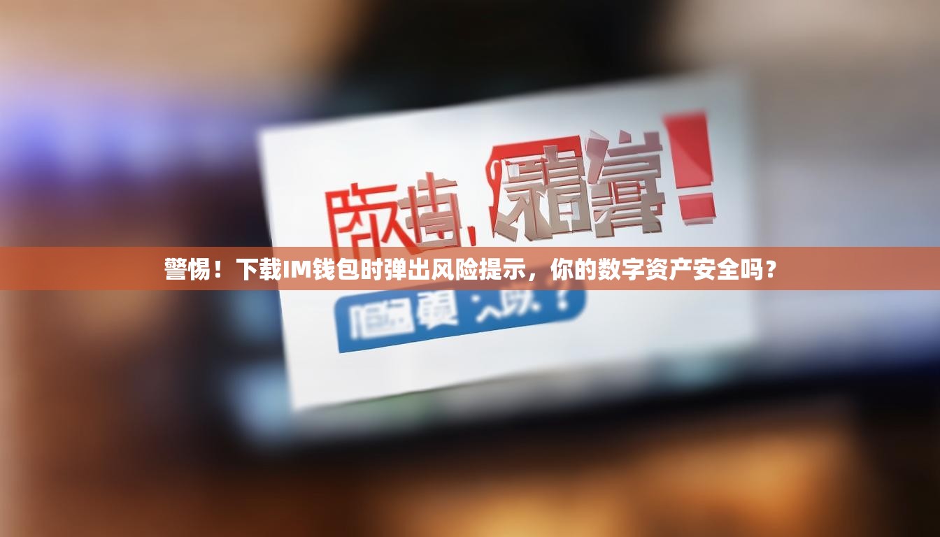 警惕！下载IM钱包时弹出风险提示，你的数字资产安全吗？