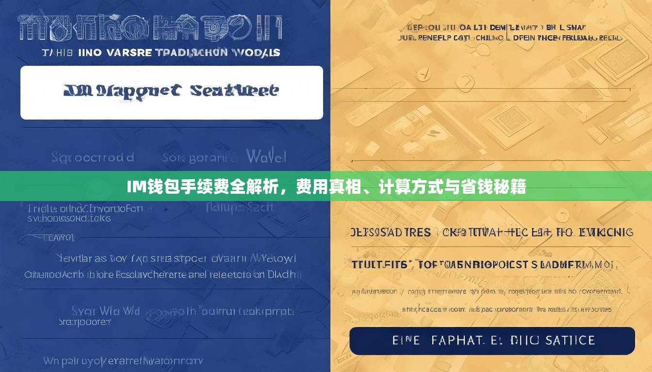 IM钱包手续费全解析，费用真相、计算方式与省钱秘籍