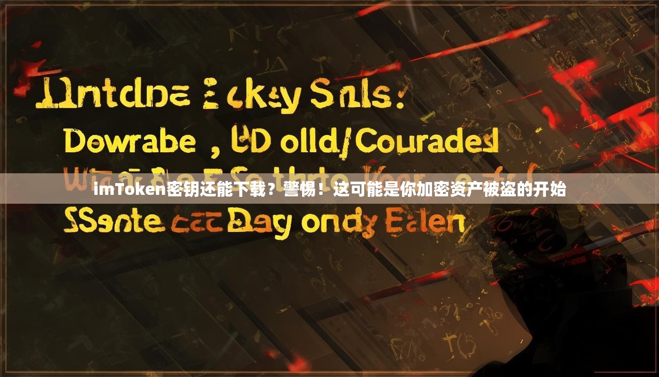 imToken密钥还能下载？警惕！这可能是你加密资产被盗的开始