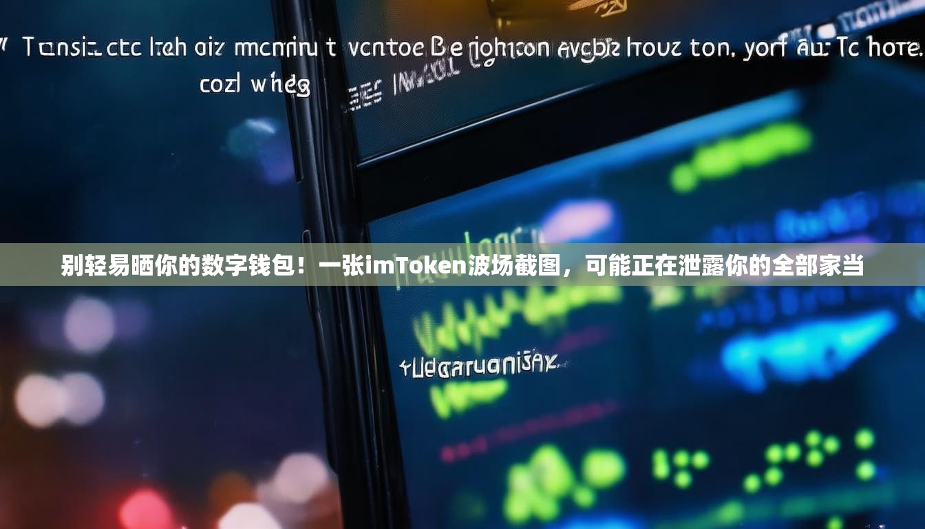别轻易晒你的数字钱包！一张imToken波场截图，可能正在泄露你的全部家当