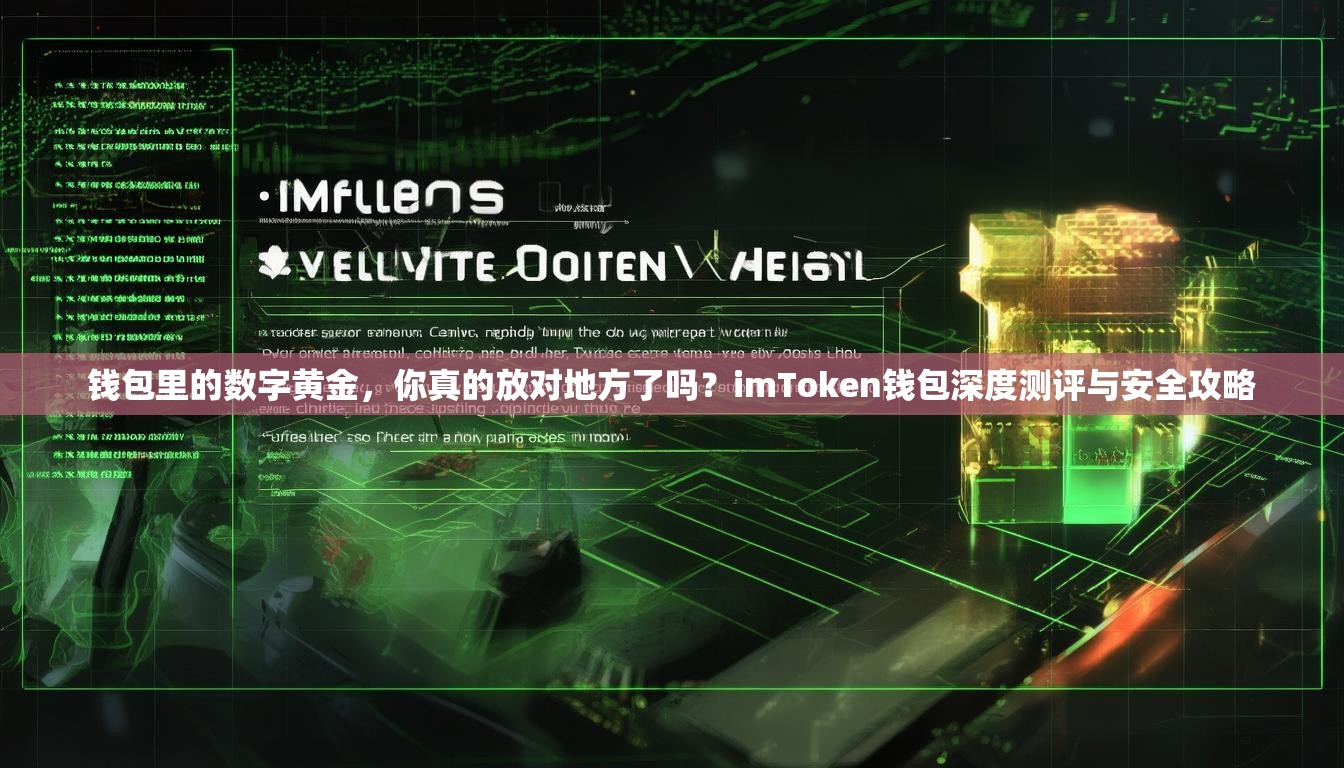钱包里的数字黄金，你真的放对地方了吗？imToken钱包深度测评与安全攻略